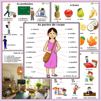 Portuguese Vocabulary BR - Set 4