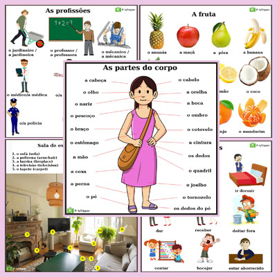 Portuguese Vocabulary PT - Set 4
